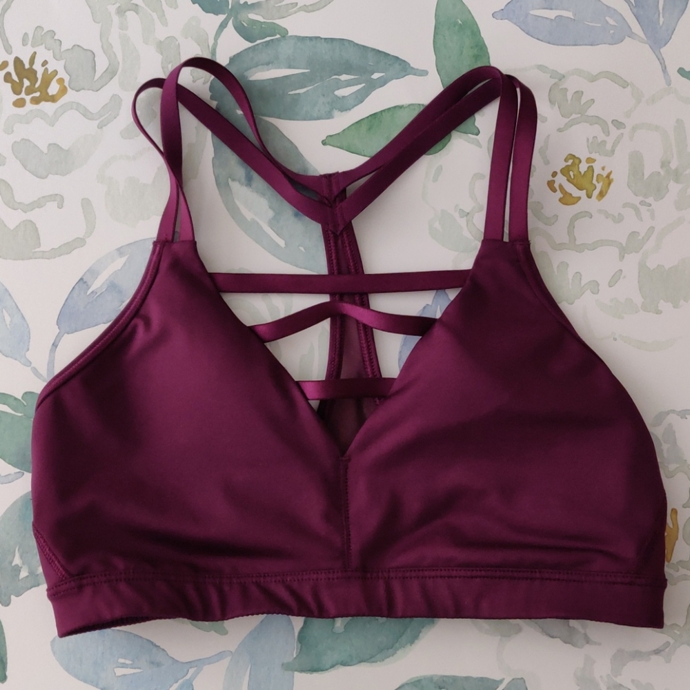Victoria's Secret Sport Bra Purple sz S
